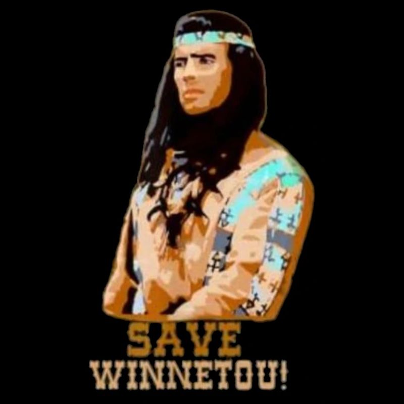 save winnetou,winnetou,indianer,illustration