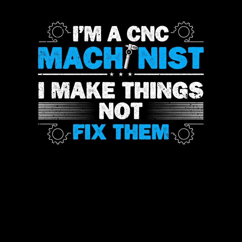 Mechanic CNC operator CNC milling cutter
