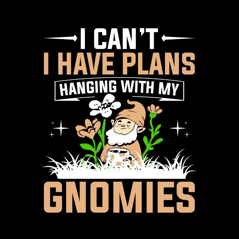 Gnomies Gartenarbeit Gartenzwerg