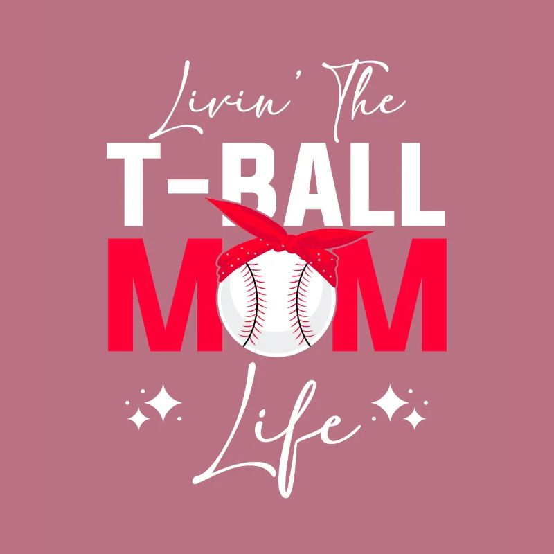 Teeball Tee Ball Tball Mom