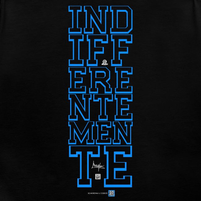 Indifferentemente (blu)