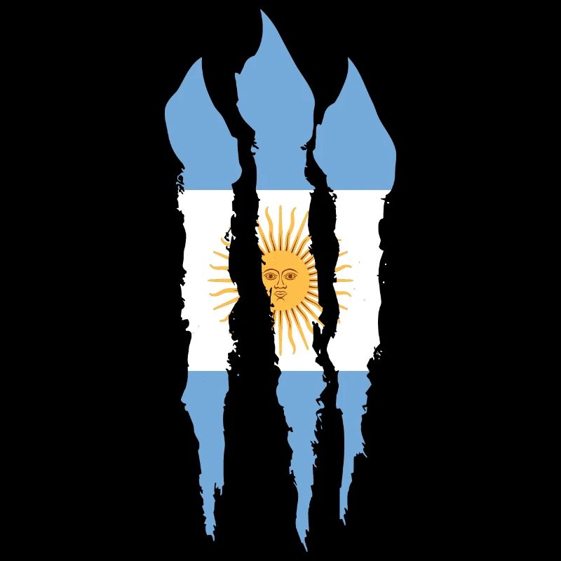 Drapeau de l’Argentine Amérique du Sud Drapeau de l’Argentine