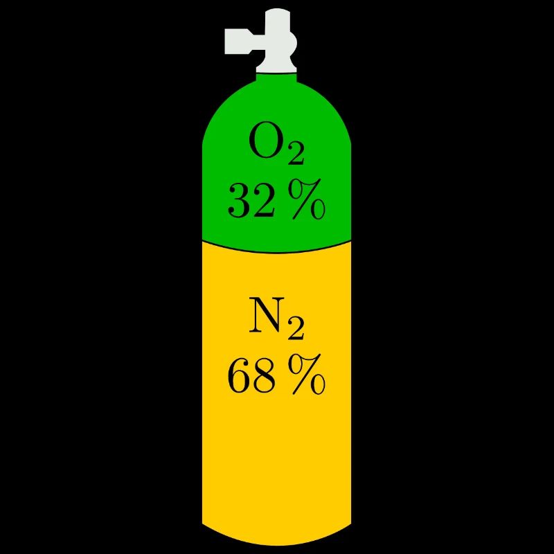 Bouteille de plongée nitrox