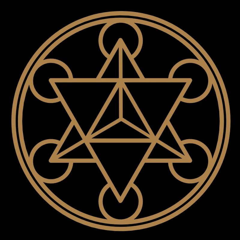 Cube de Metatron - Merkaba - étoile tétraèdre - c