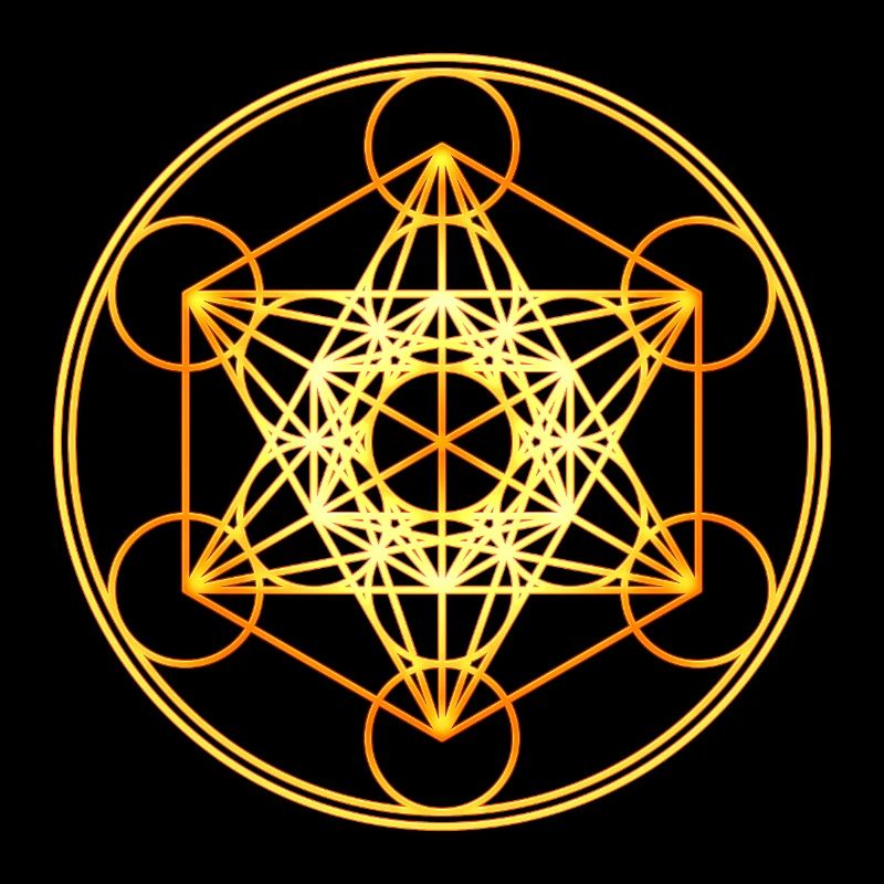 Metatrons Cube géométrie sacrée Mathématiques