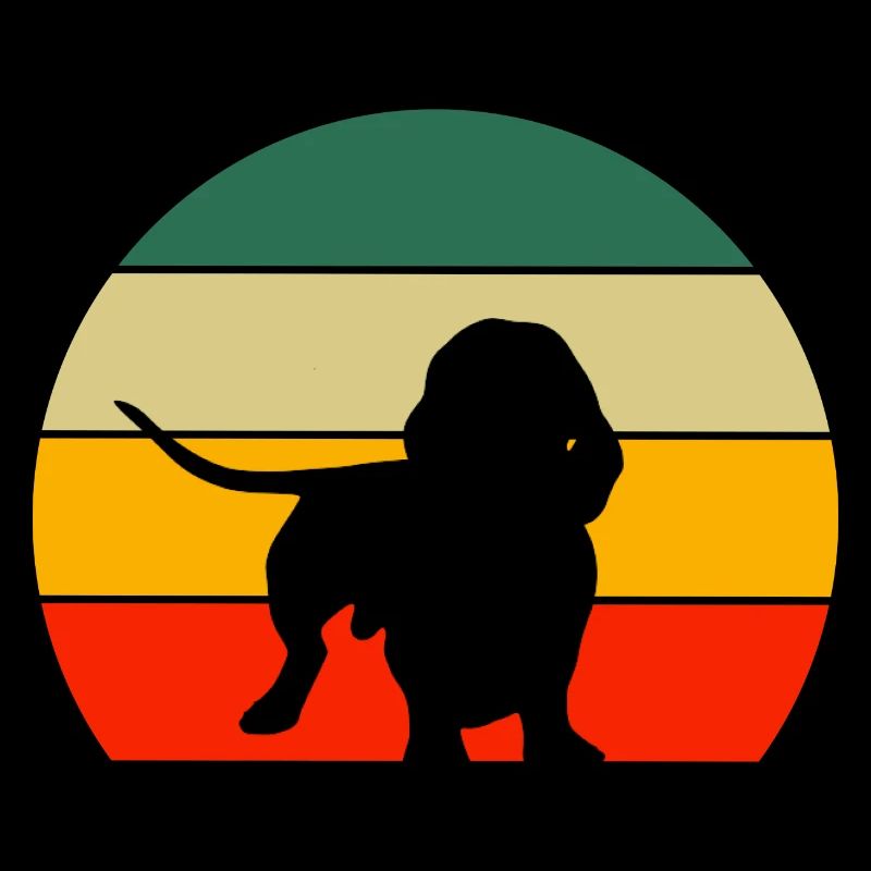 Teckel rétro pour chien