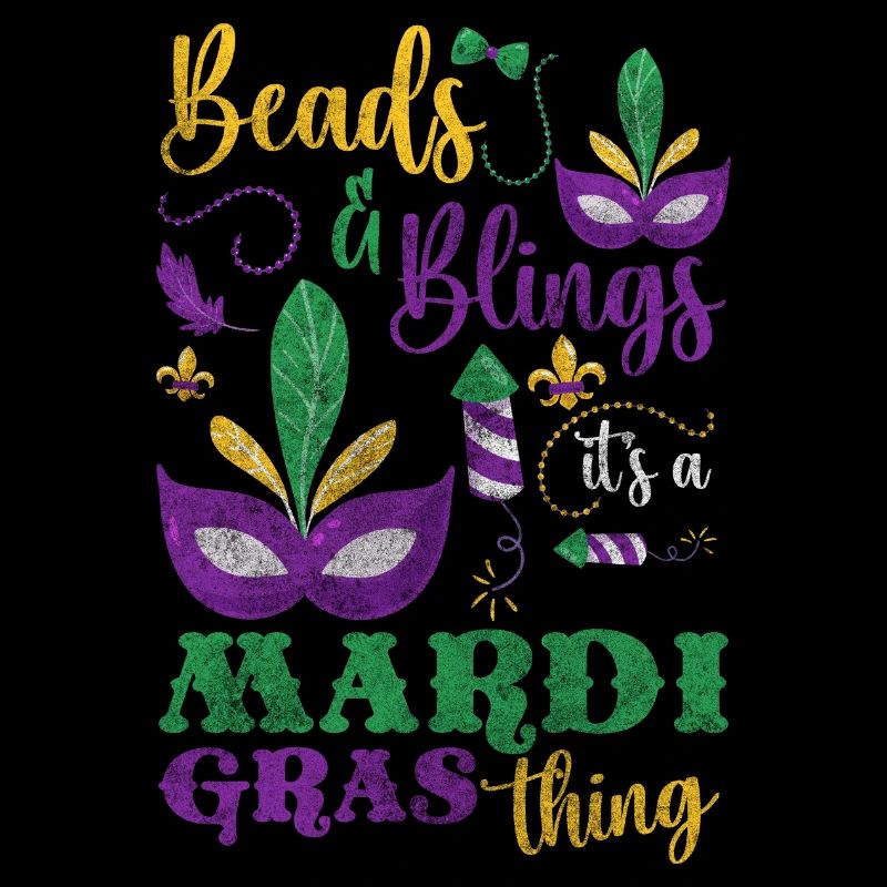 Carnival Celebration Colorful Beads