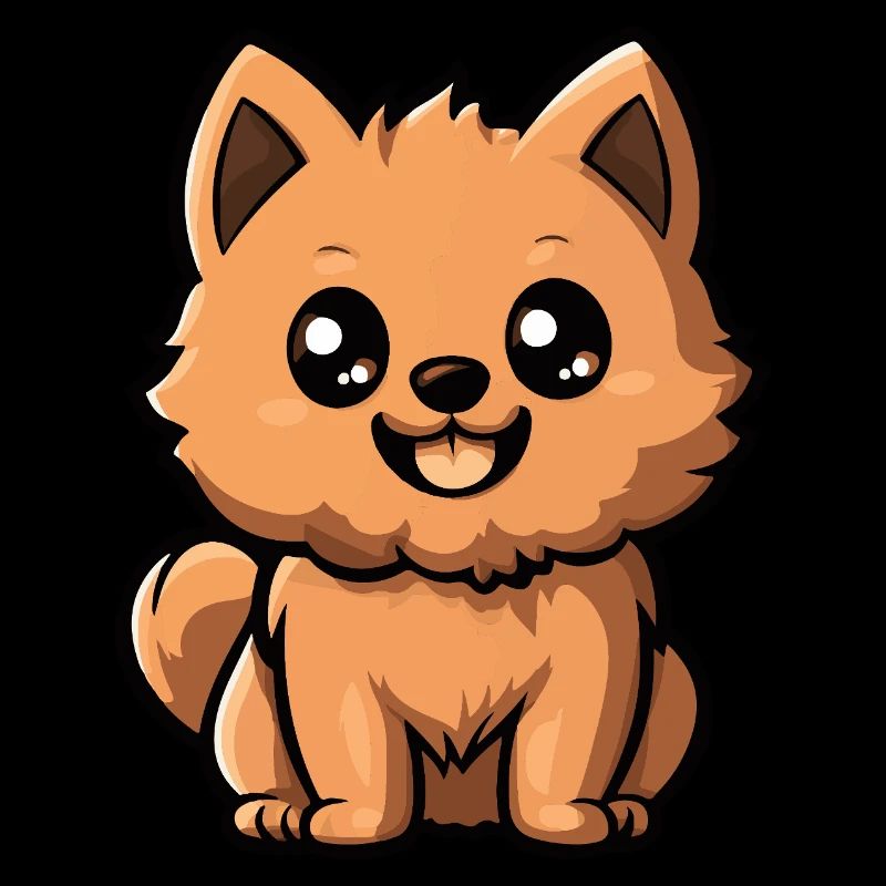 Zwergspitz Hund Niedlich Pomeranian
