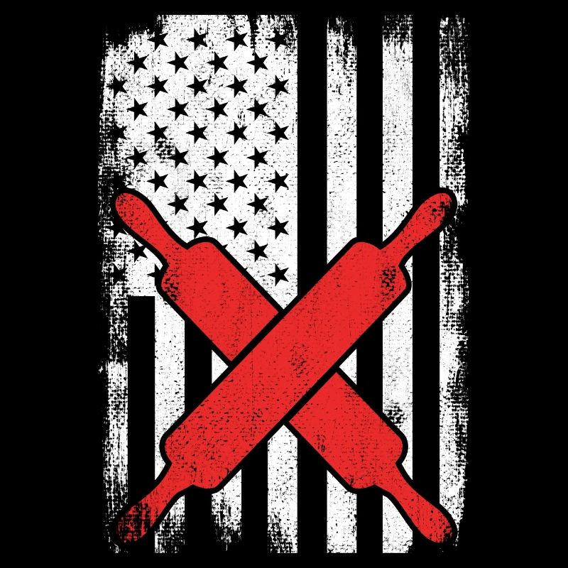 US Flagge Bäcker