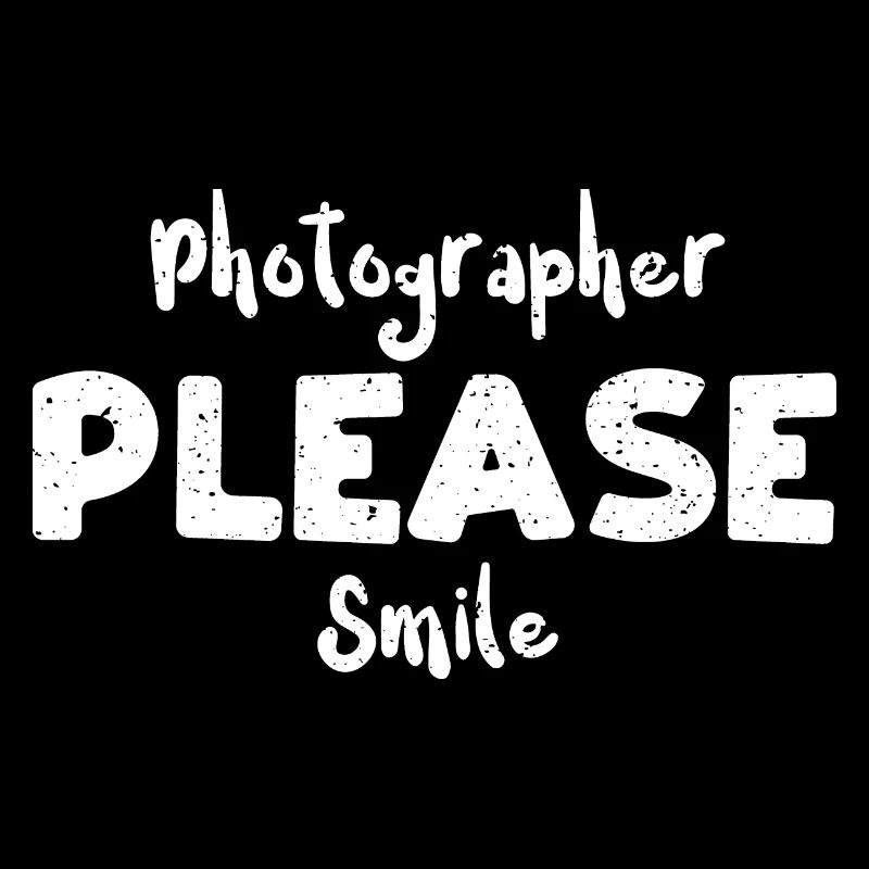 Photographer Please Smile