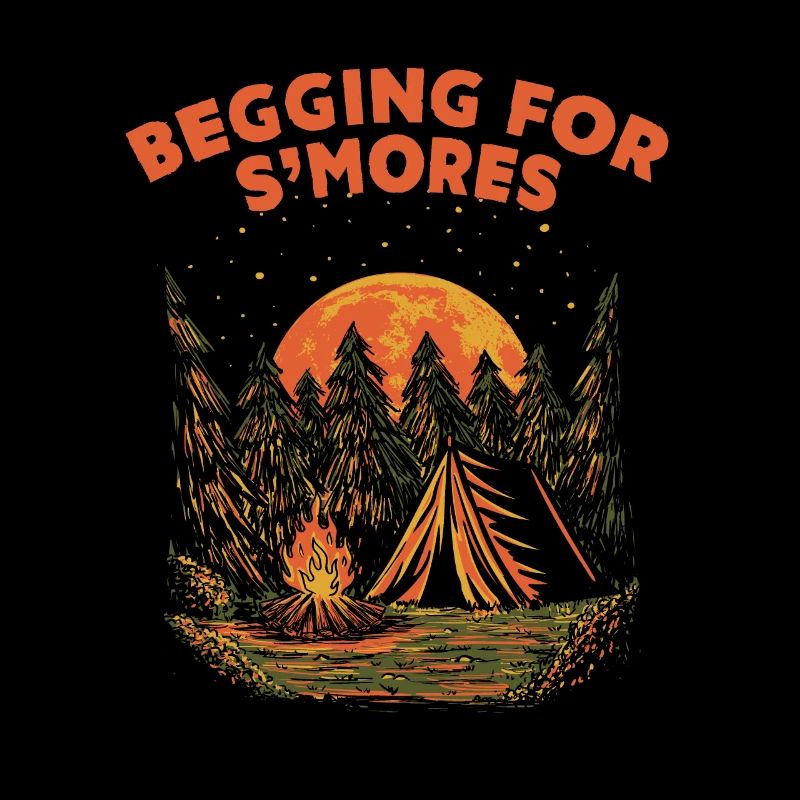 Demandez Smores Camping Camper Camping Camping C