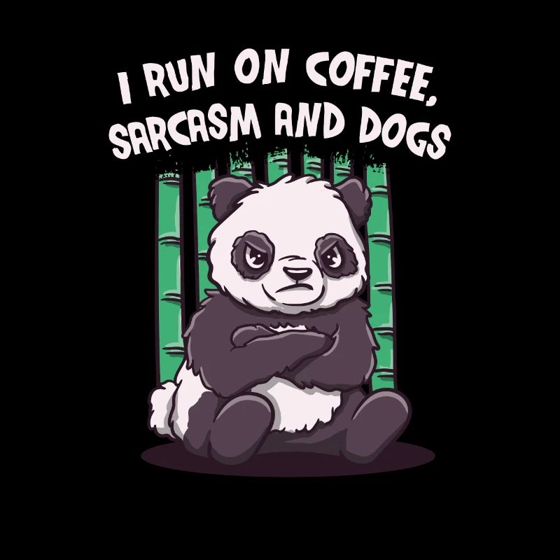 Je cours sur le sarcasme du café et les chiens plus drôles i
