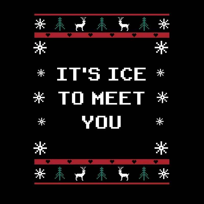 C’est de la crème glacée pour te rencontrer, papa de Noël W