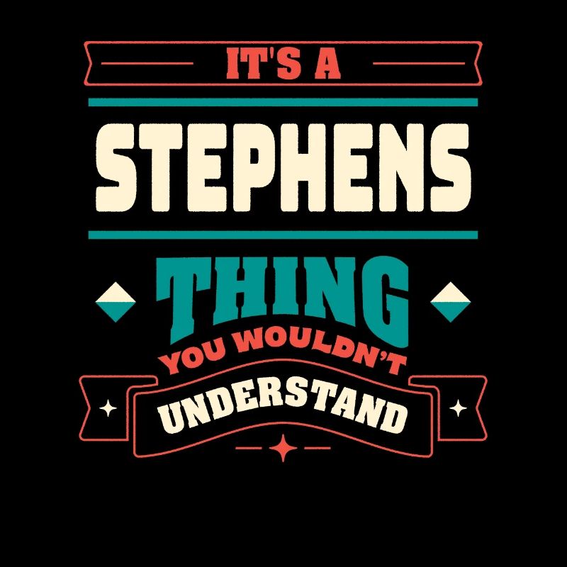 C’est un truc de Stephens qui correspond au nom de famille