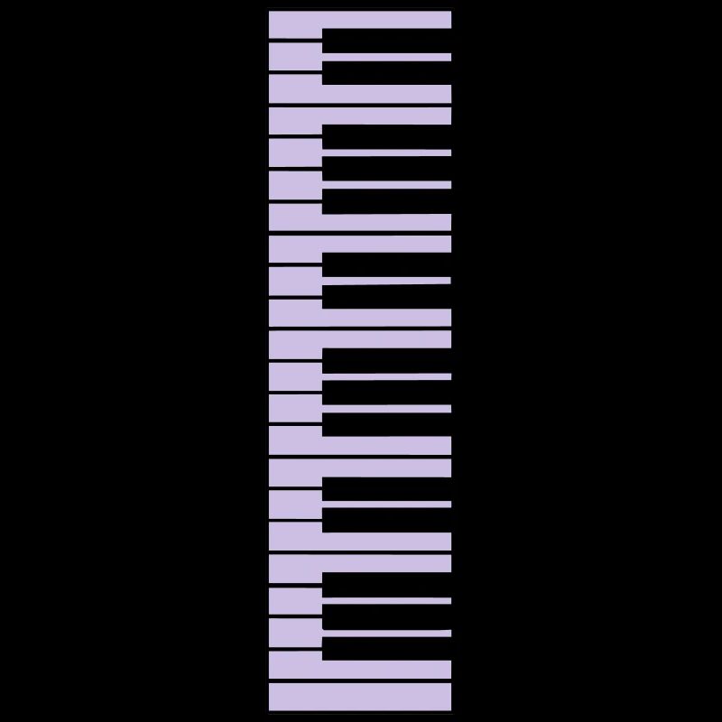 klaviertasten, piano, klavier, keyboard 2farbig