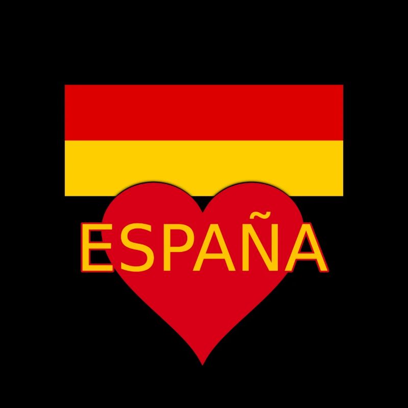 Flagge Deutschland Spanien