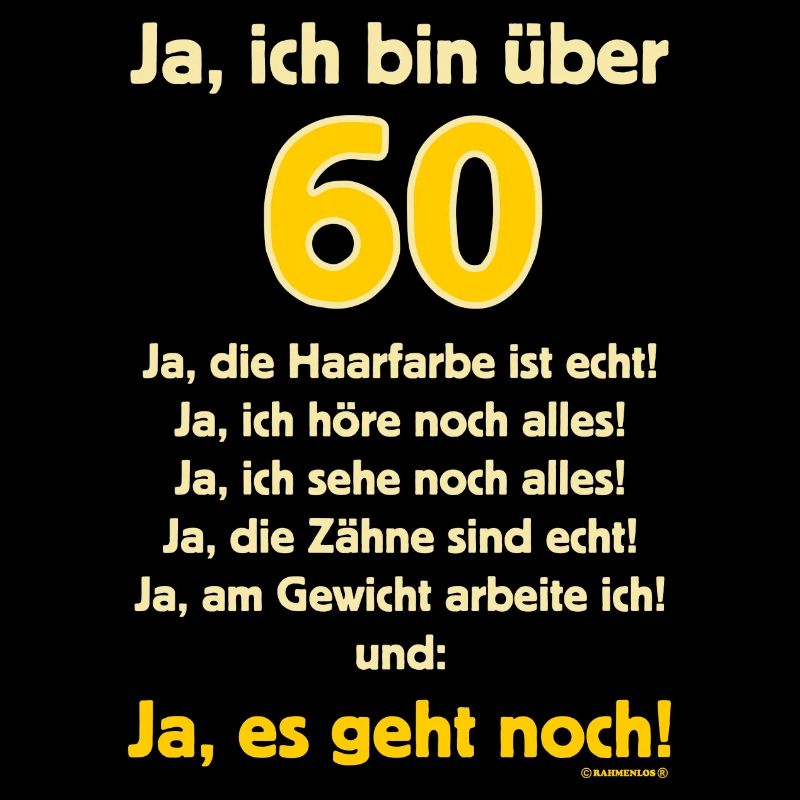 BD - Ja ich bin über 60 - Ja es geht noch -