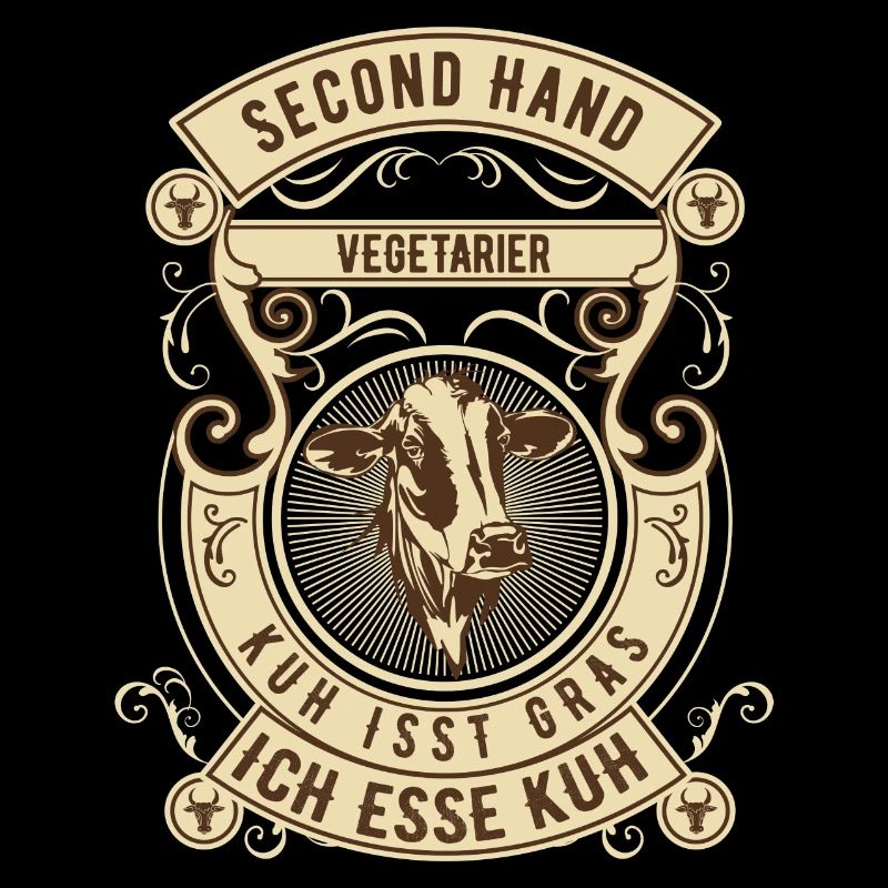 Second Hand Vegetarier - Kuh