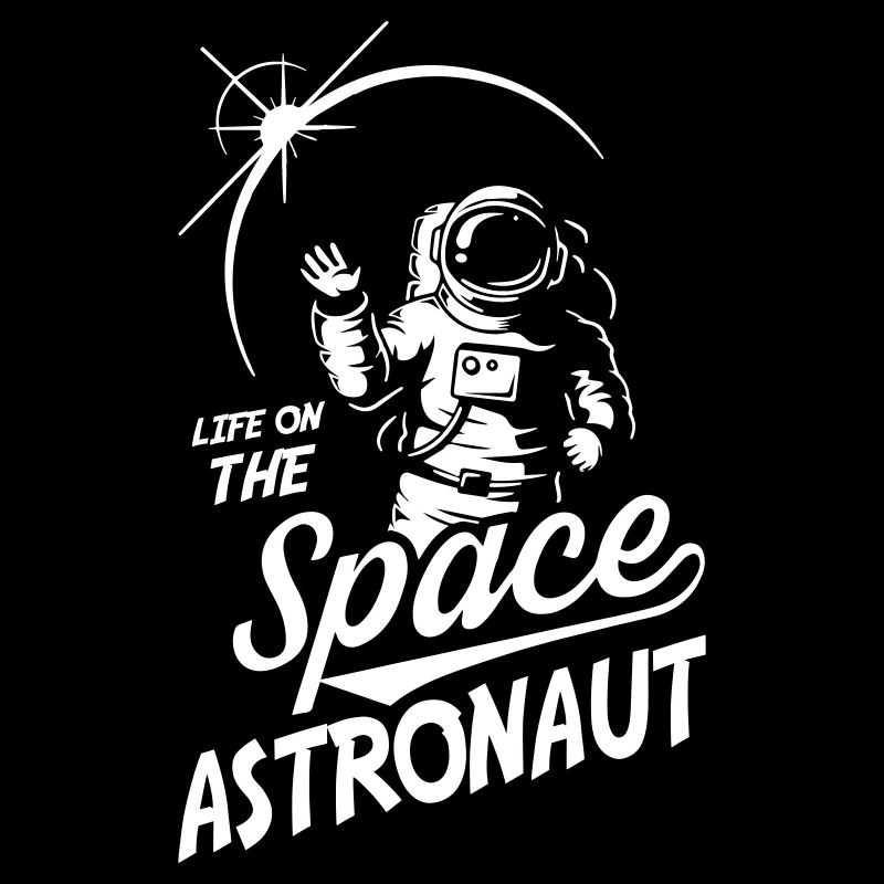 La vie sur l’astronaute spatial