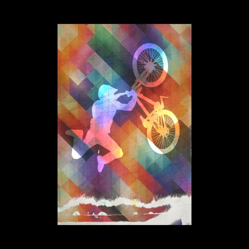 Buntes BMX Motiv