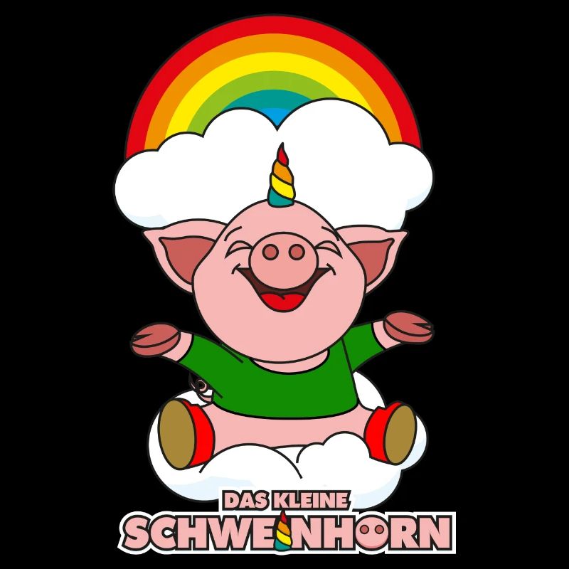 Das kleine Schweinhorn Regenbogen