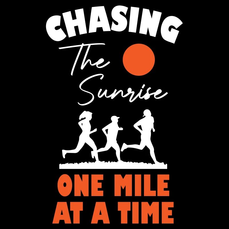 Running Chasing The Sunrise