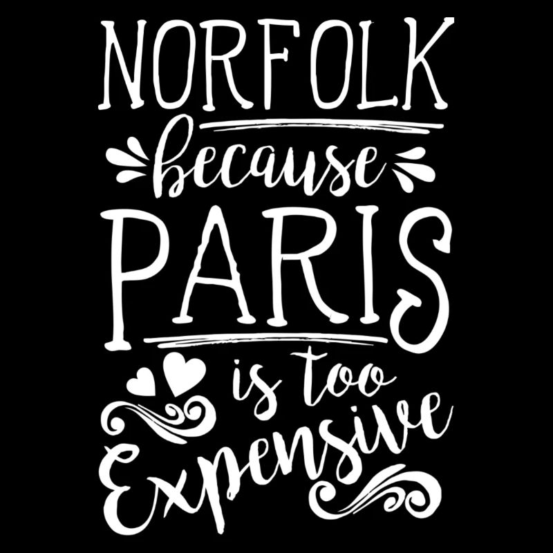 Norfolk parce que Paris est trop cher