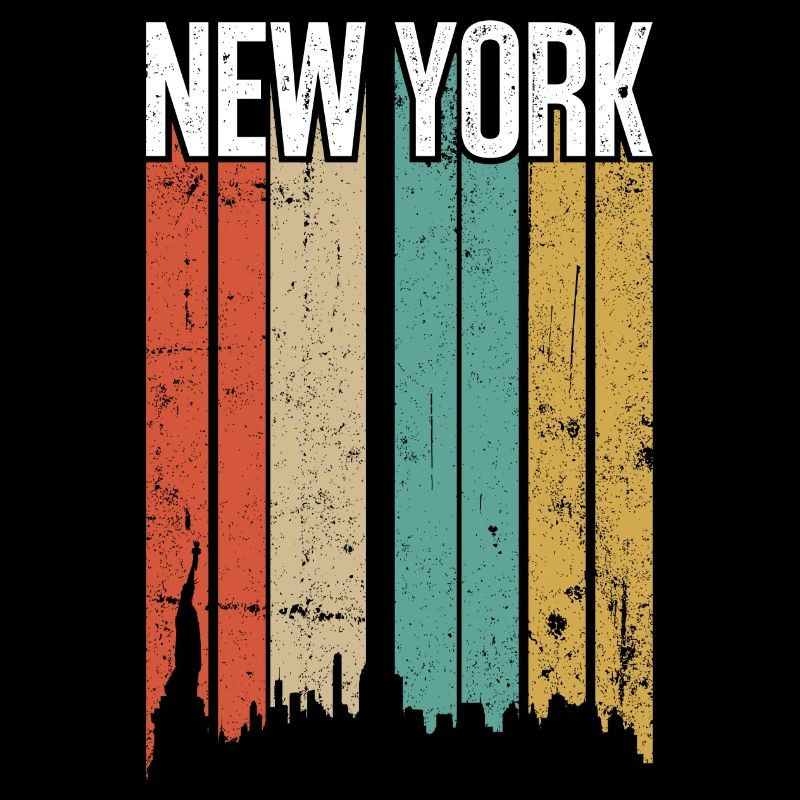 New York Colorstripe Retro