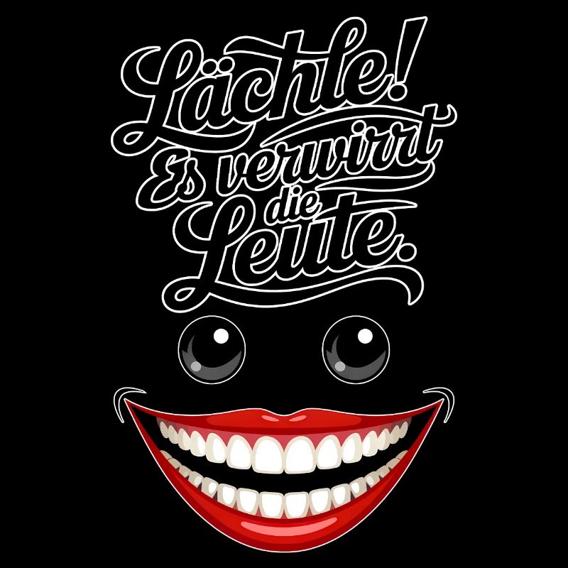 Immer lächeln