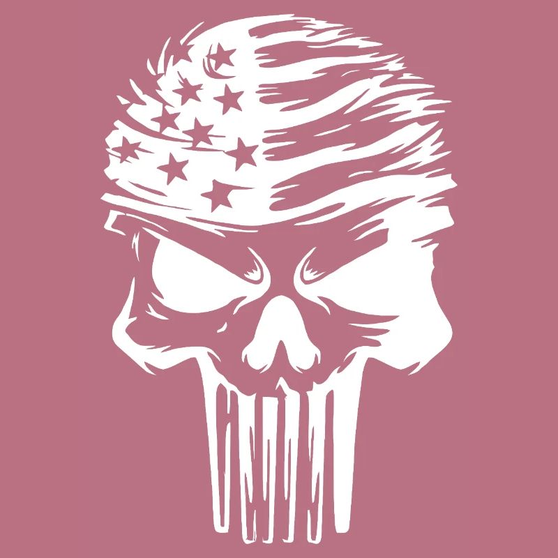 Conception graphique de crâne étoilé