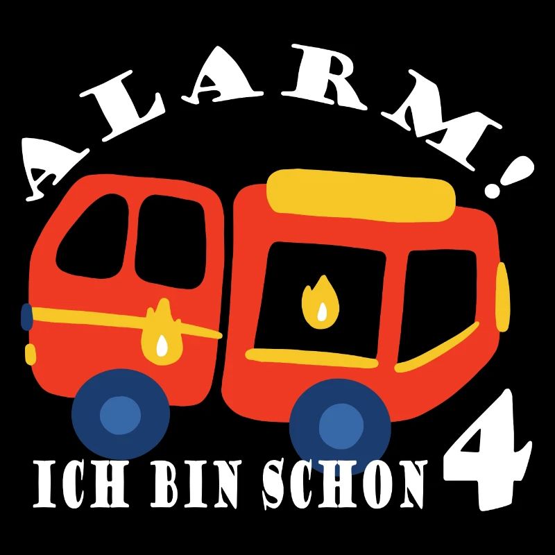 Alarm ich bin schon 4 Feuerwehr