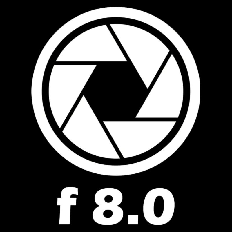 Aperture Eight f 8.0 lens shutter lens