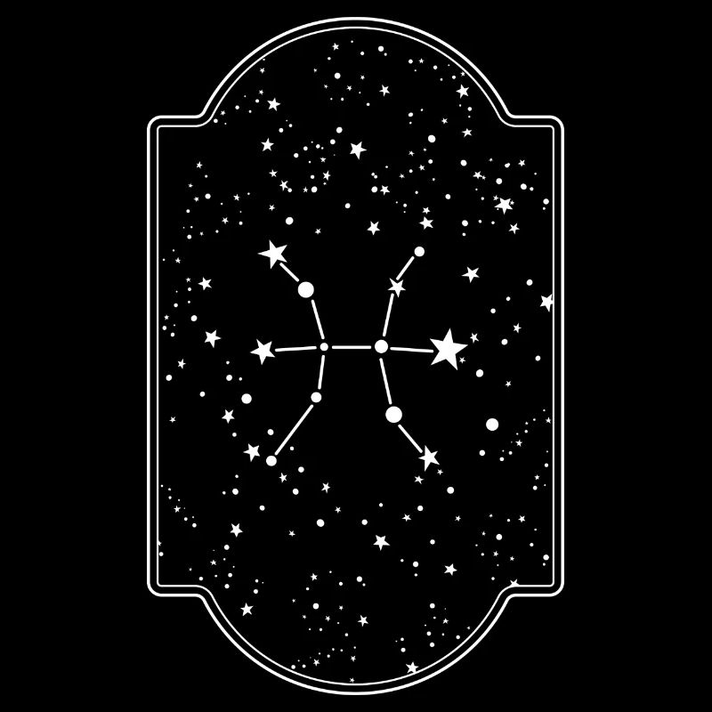 Zodiac Pisces star sky night