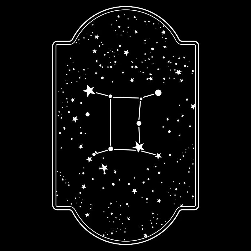Sternzeichen Zwillinge Kosmos Sterne Himmel