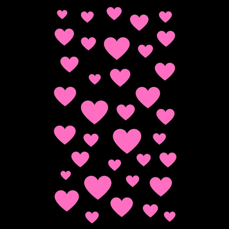 Pink hearts