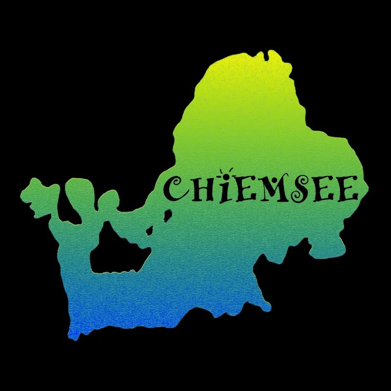 Chiemsee Silhouette