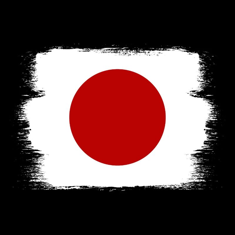 Drapeau du Japon utilisé Look Nihon Drapeau japonais
