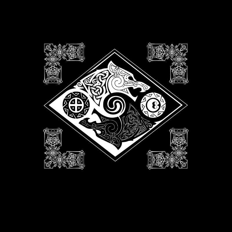 Hati and skoll Ancient Nordic Walhalla Ying Gift