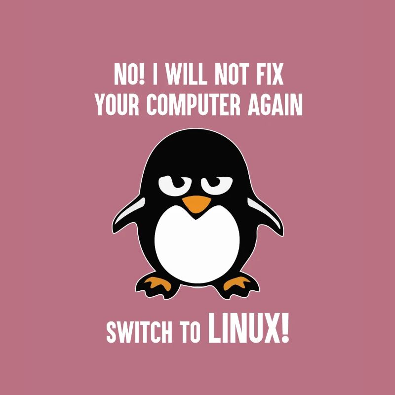 Programming computer science gift · Linux