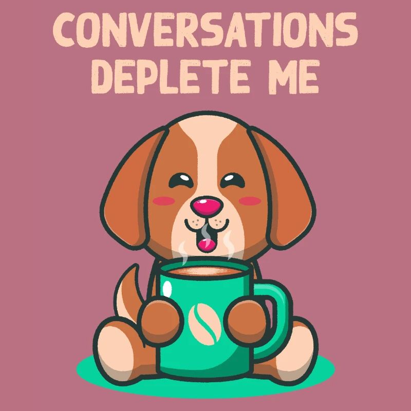 Conversations exhaust me introverted problem