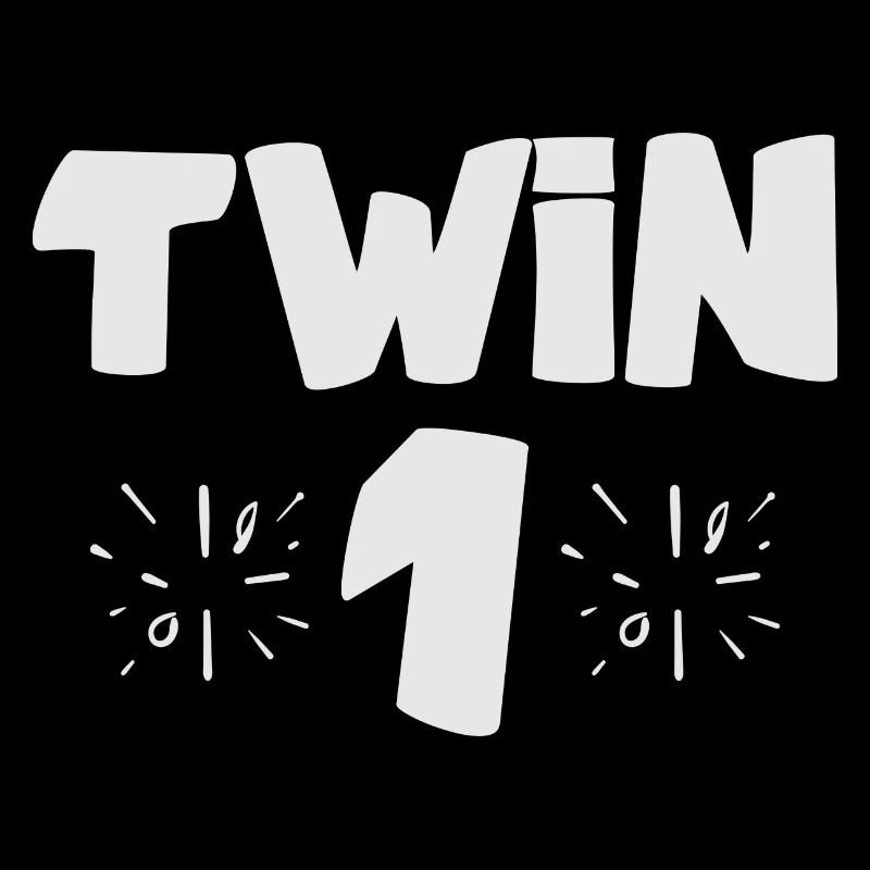 Twin Number One Funny Twin