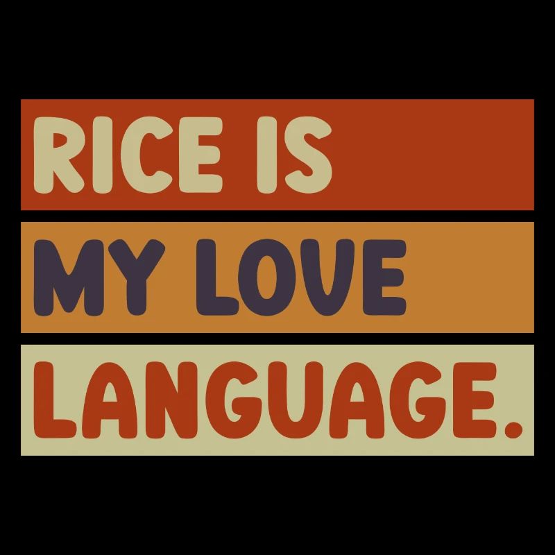 Le riz est mon langage d’amour