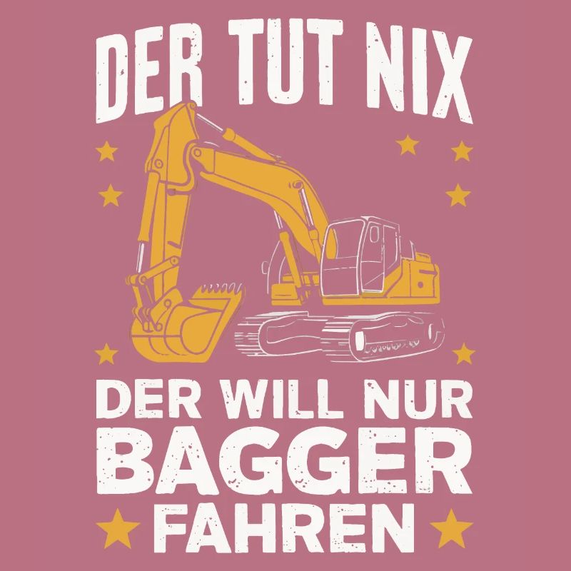 Baggerfahrer Bauarbeiter Baustelle Baumaschine