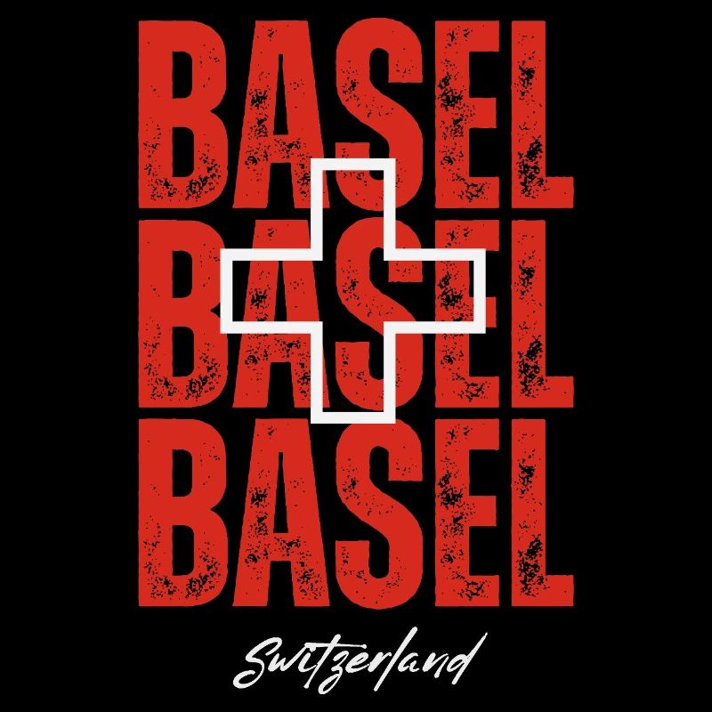 Basel Schweiz, ein Souvenir von Basel