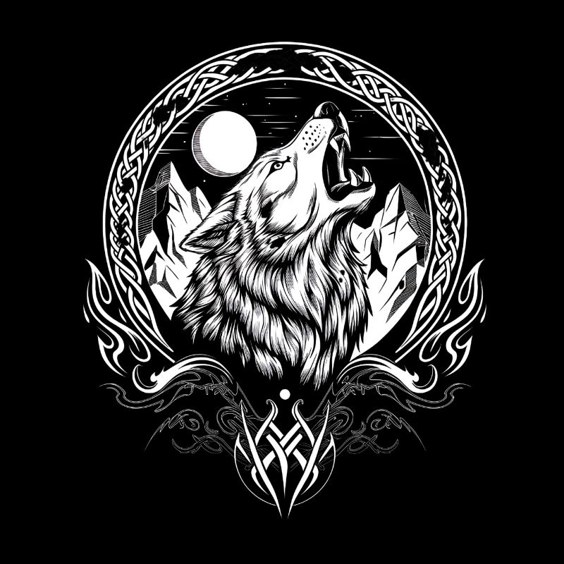 Wikinger-Wolf