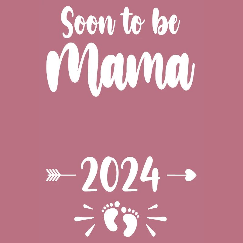 Mama wird bald Mutter 2024 Mutter schwangere Kinder Motte