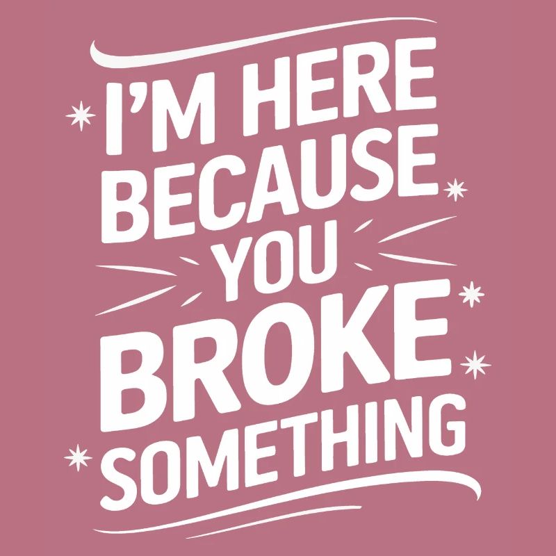 Technischer Support Computerfreak Nerd