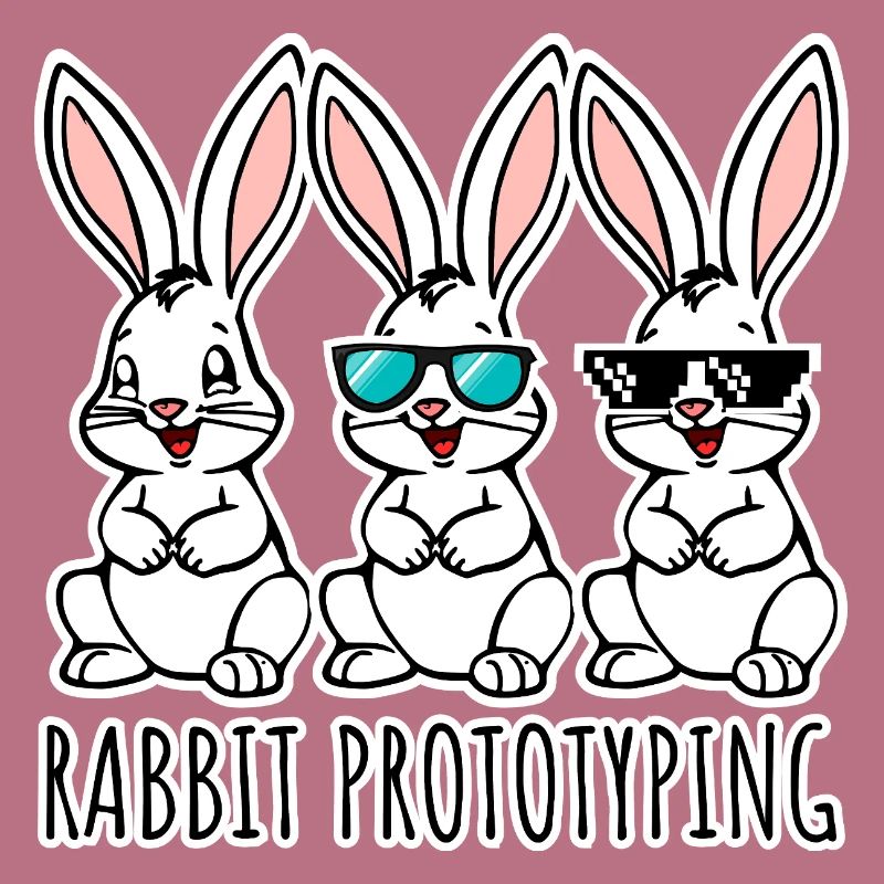 Rabbit Prototyping CAD Bunnies from the 3D Printer