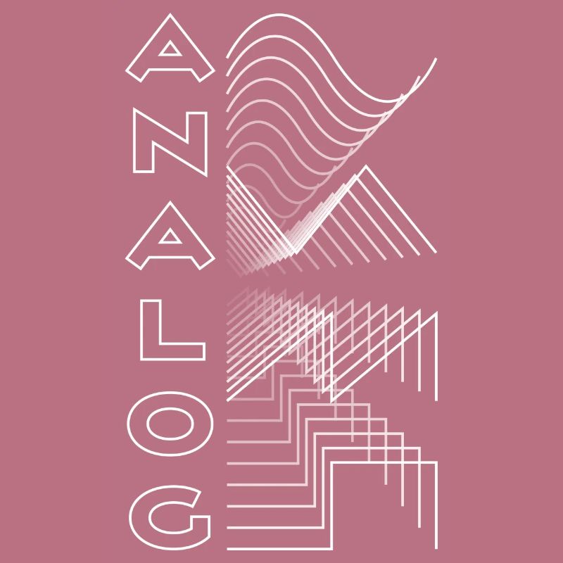 Analogique Waveform Audio Digital Design Modular Gift