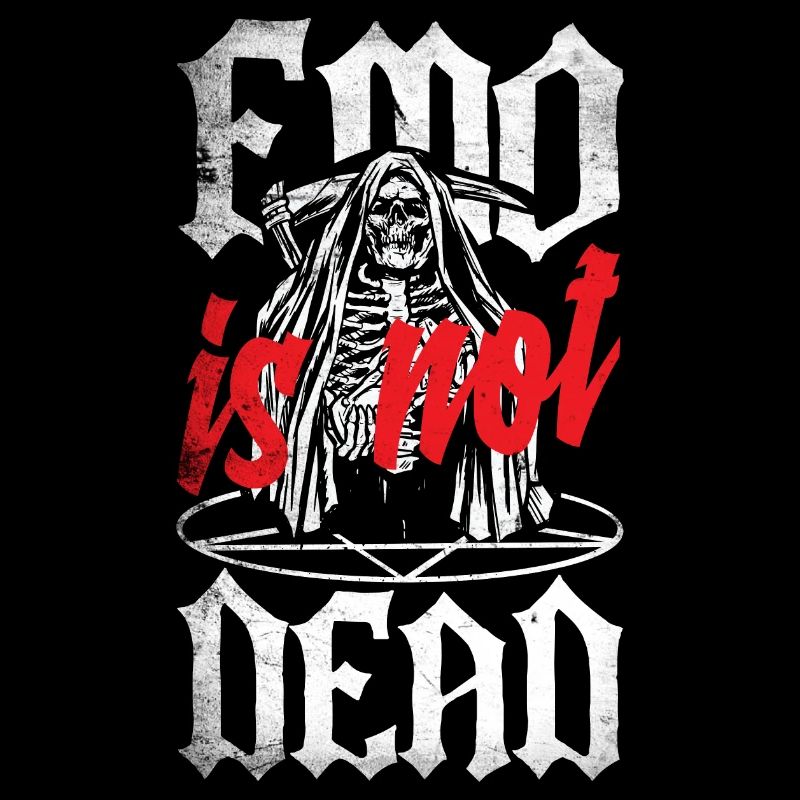 Emoticon Emo n’est pas mort Esthétique Emocore